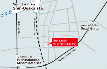 Oosaka Office Map